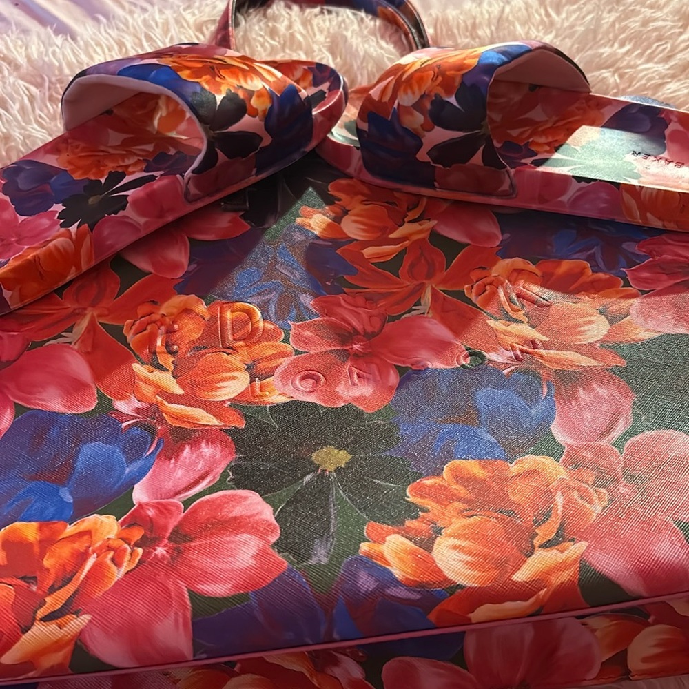 Ted baker floral tote